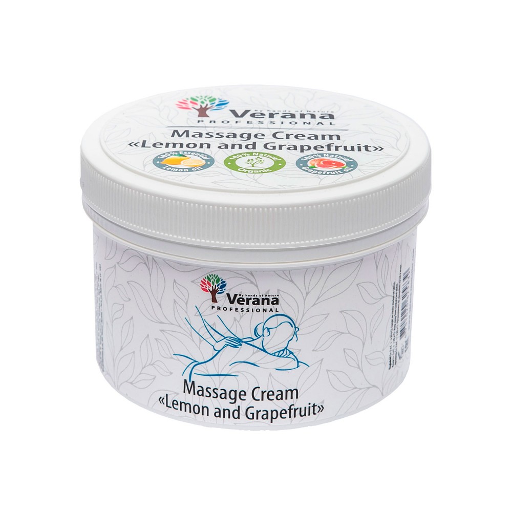 Massage cream Verana «LEMON AND GRAPEFRUIT»