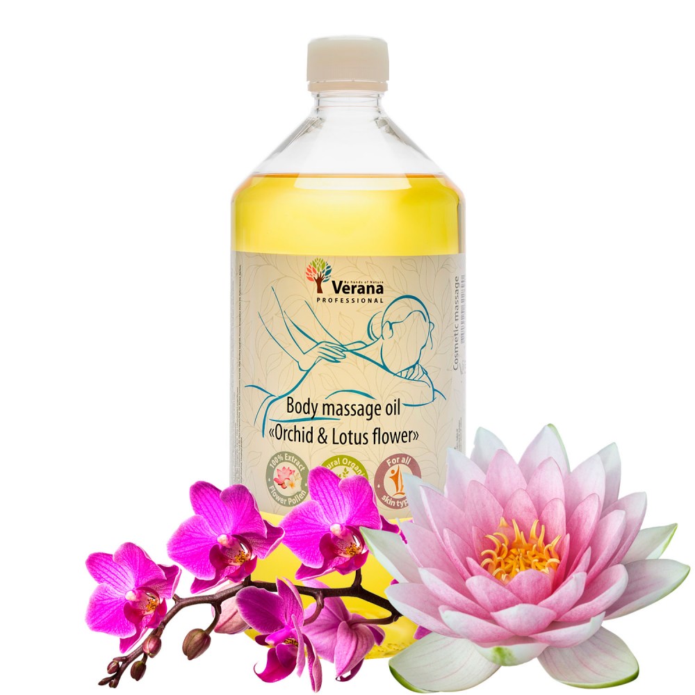 Body massage oil Verana «ORCGID & LOTUS FLOWER»