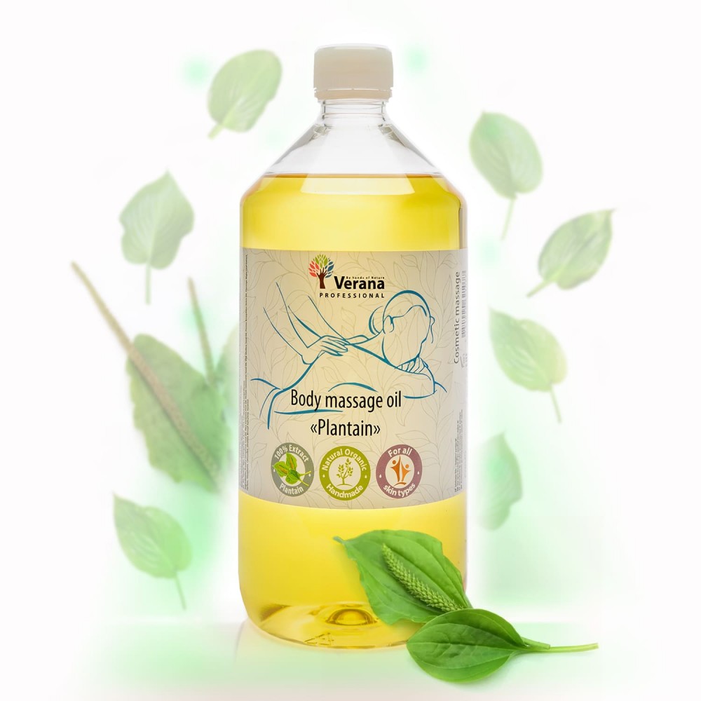 Body massage oil Verana «PLANTAIN»