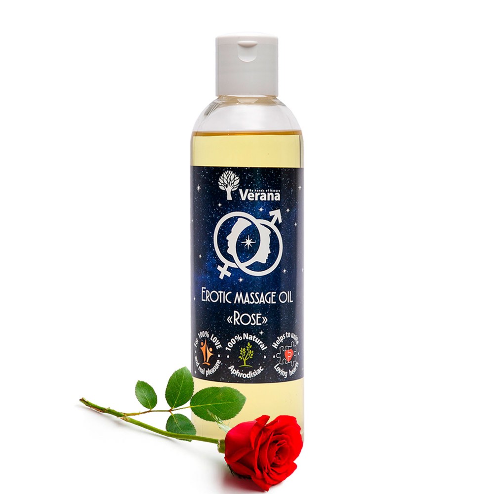 Erotic massage oil Verana «ROSE»